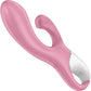 Satisfyer Air Pump Bunny 2 Inflatable Rechargeable Dual Stimulation Vibrator - Pink