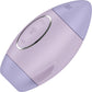 Satisfyer Mission Control Rechargeable Waterproof Silicone Air Pulse Clitoral Stimulator - Violet
