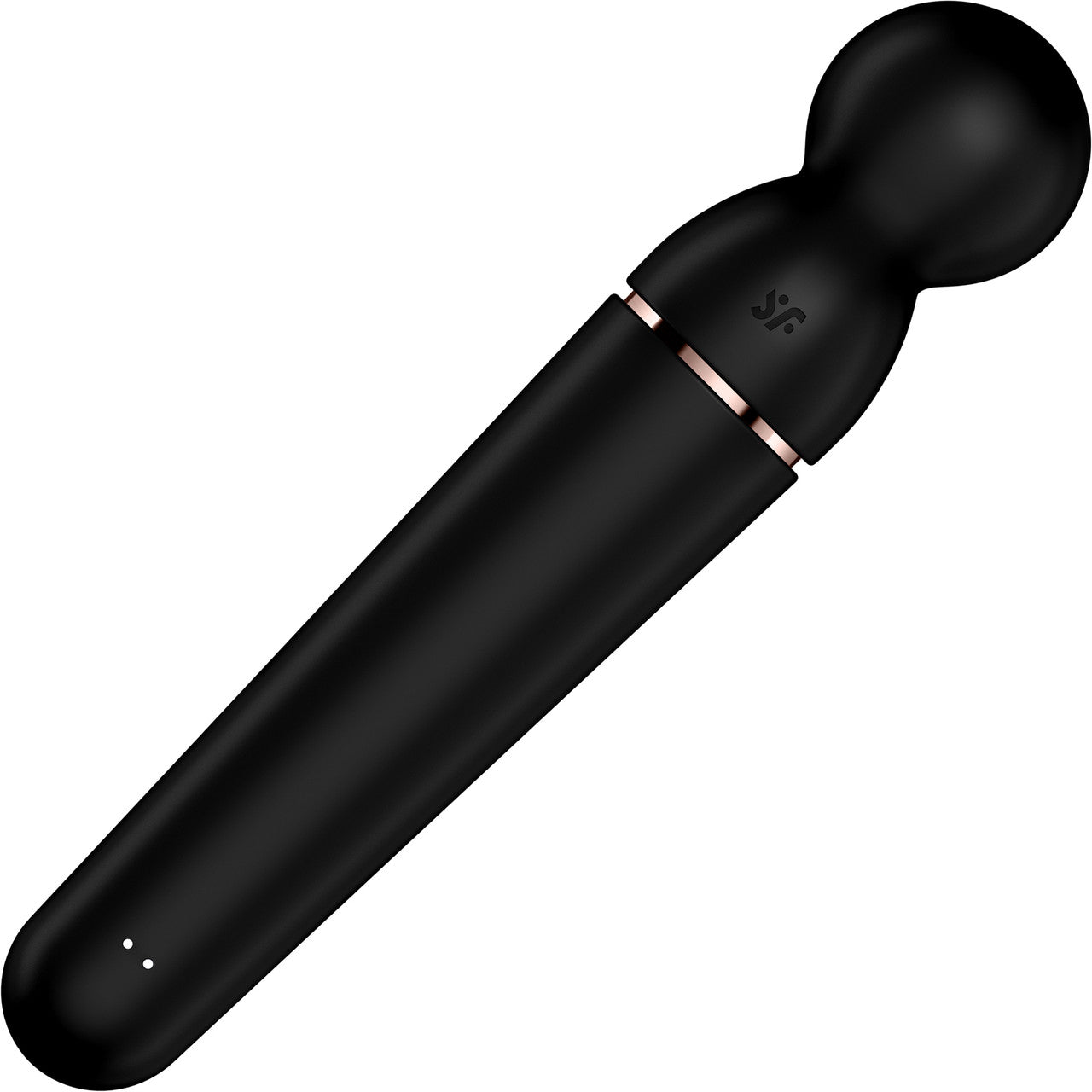 Satisfyer Planet Wand-er Silicone Rechargeable Waterproof Wand Style Vibrator - Black