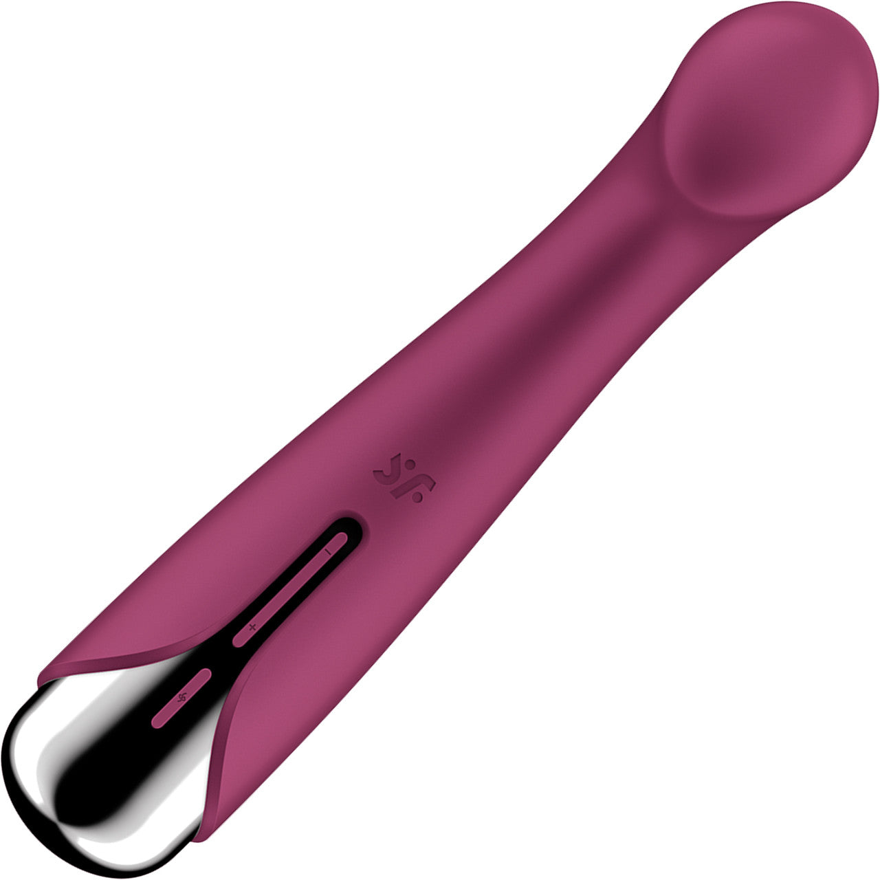 Satisfyer Spinning G-Spot 1 Rechargeable Waterproof Silicone G-Spot Vibrator - Red