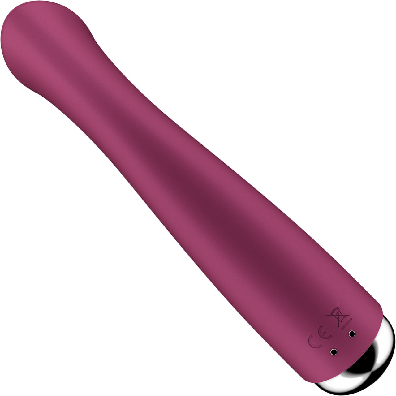 Satisfyer Spinning G-Spot 1 Rechargeable Waterproof Silicone G-Spot Vibrator - Red