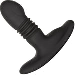 Eclipse Thrusting Rotator Silicone Vibrating Anal Probe by CalExotics - Black