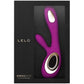 LELO SORAYA WAVE Rechargeable Silicone Dual Stimulation Vibrator - Deep Rose