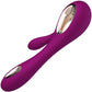 LELO SORAYA WAVE Rechargeable Silicone Dual Stimulation Vibrator - Deep Rose