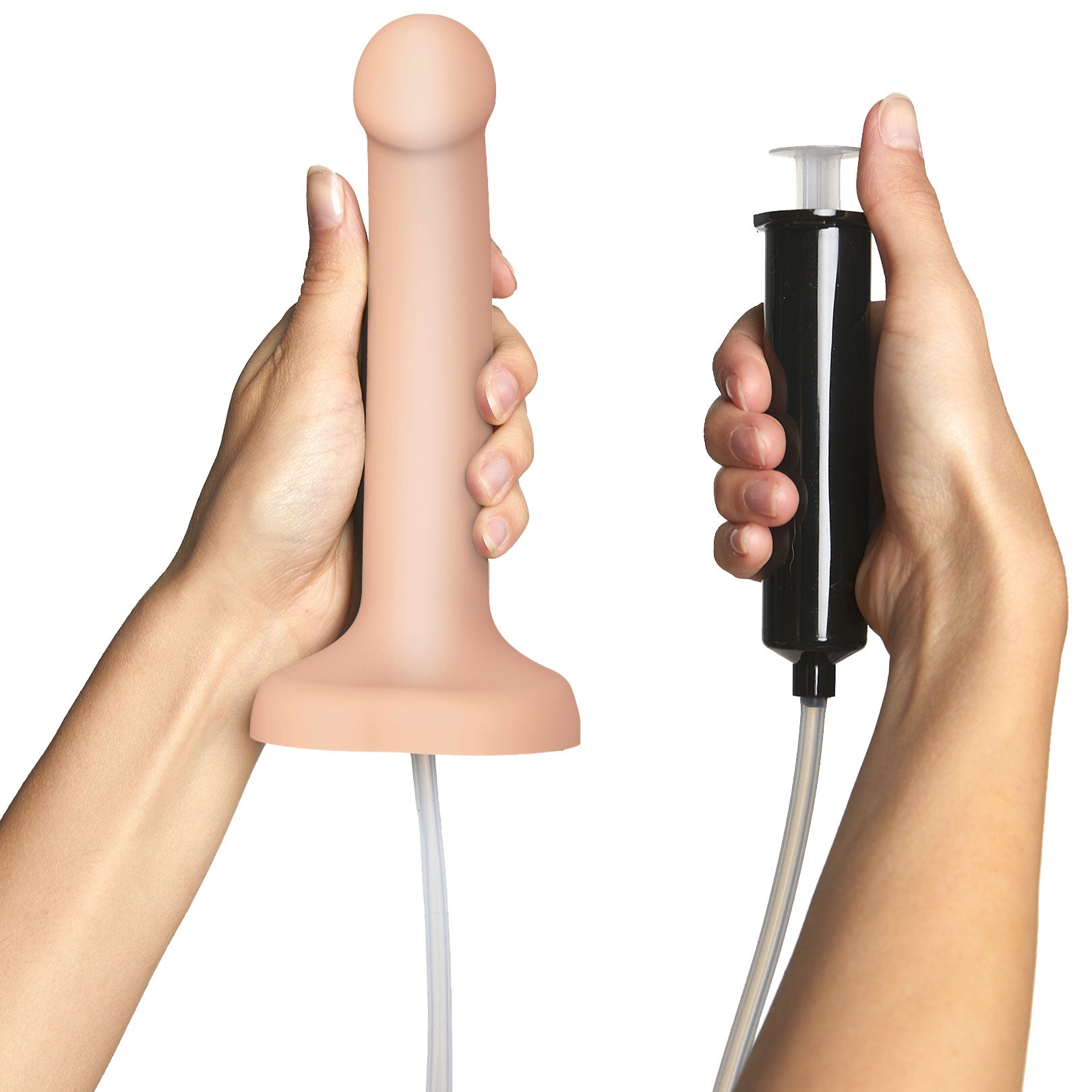 Strap-on-Me Squirting Harness Compatible Silicone Dildo