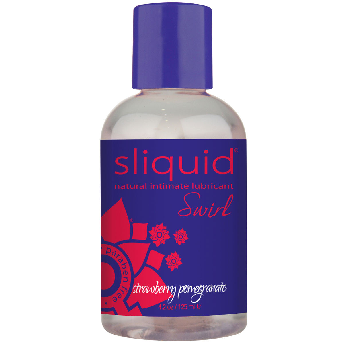 Sliquid Naturals Swirl Strawberry Pomegranate Lubricant 4.2 fl oz