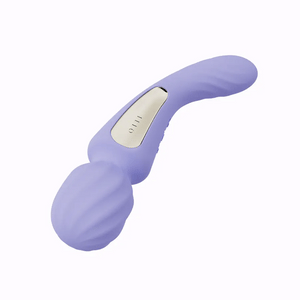 LELO SWITCH™ Double-Sided Silicone Wand Style Vibrator - In Action