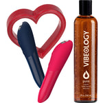 Tango X Vibrator By We-Vibe & Vibeology Pure Organic 8 oz Personal Lubricant