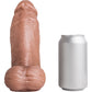 Hankey's Toys Topher Michels Medium 8.5" Silicone Cock With Balls & Vac-U-Lock Base - Caramel