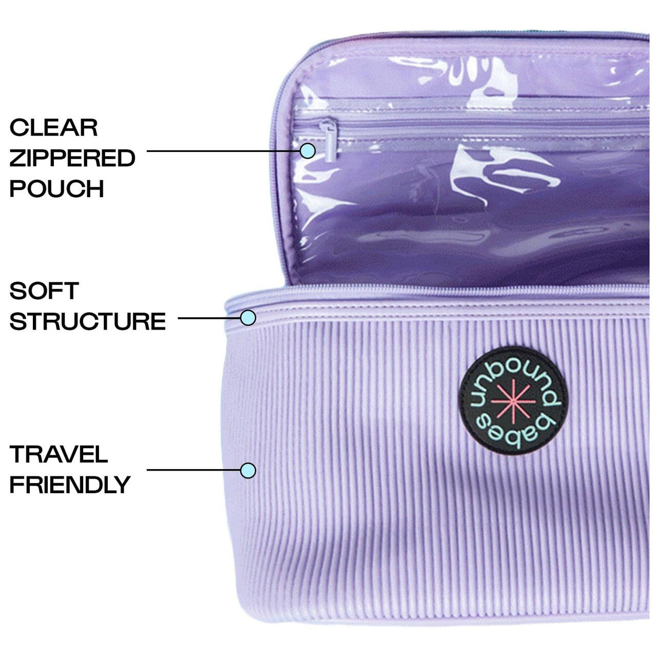 Unbound Babes Vibe Vault Toy Storage Bag - Violet