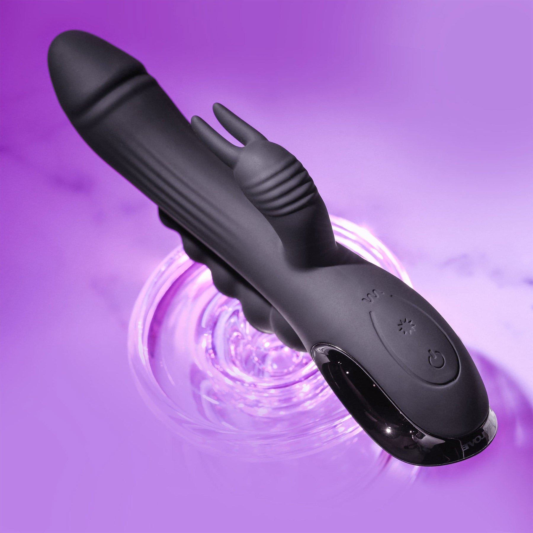 Trifecta Triple Stimulation Rechargeable Silicone Vibrator By Evolved Novelties