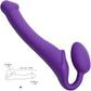 Strap-on-Me Silicone Vibrating Remote Control Strapless Strap-On - Medium Purple