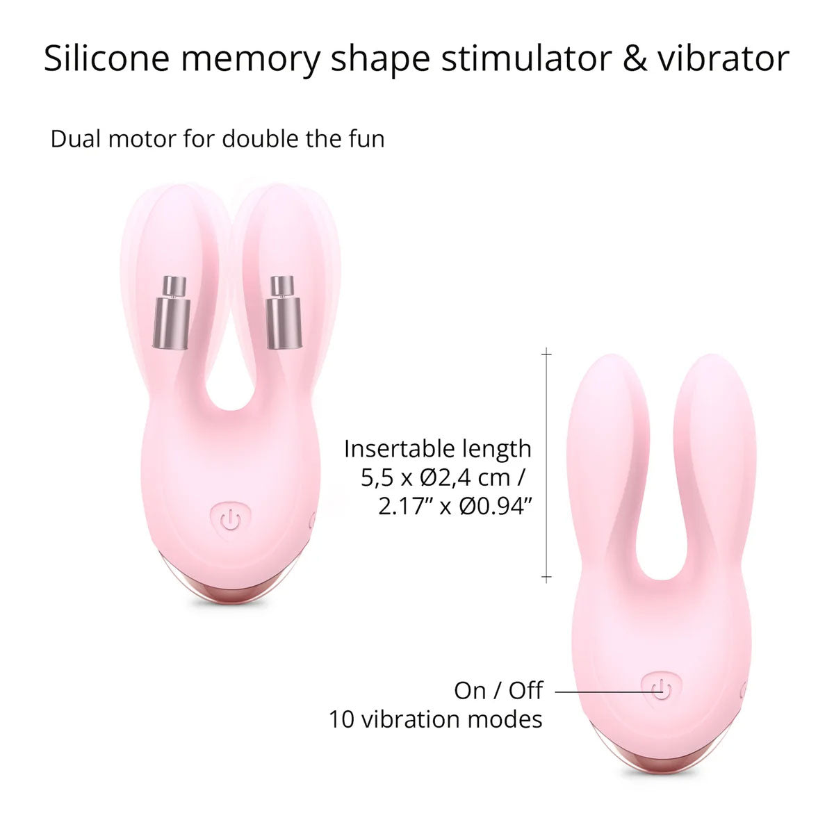 Hear Me Rechargeable Silicone Clitoral Stimulator By Love To Love