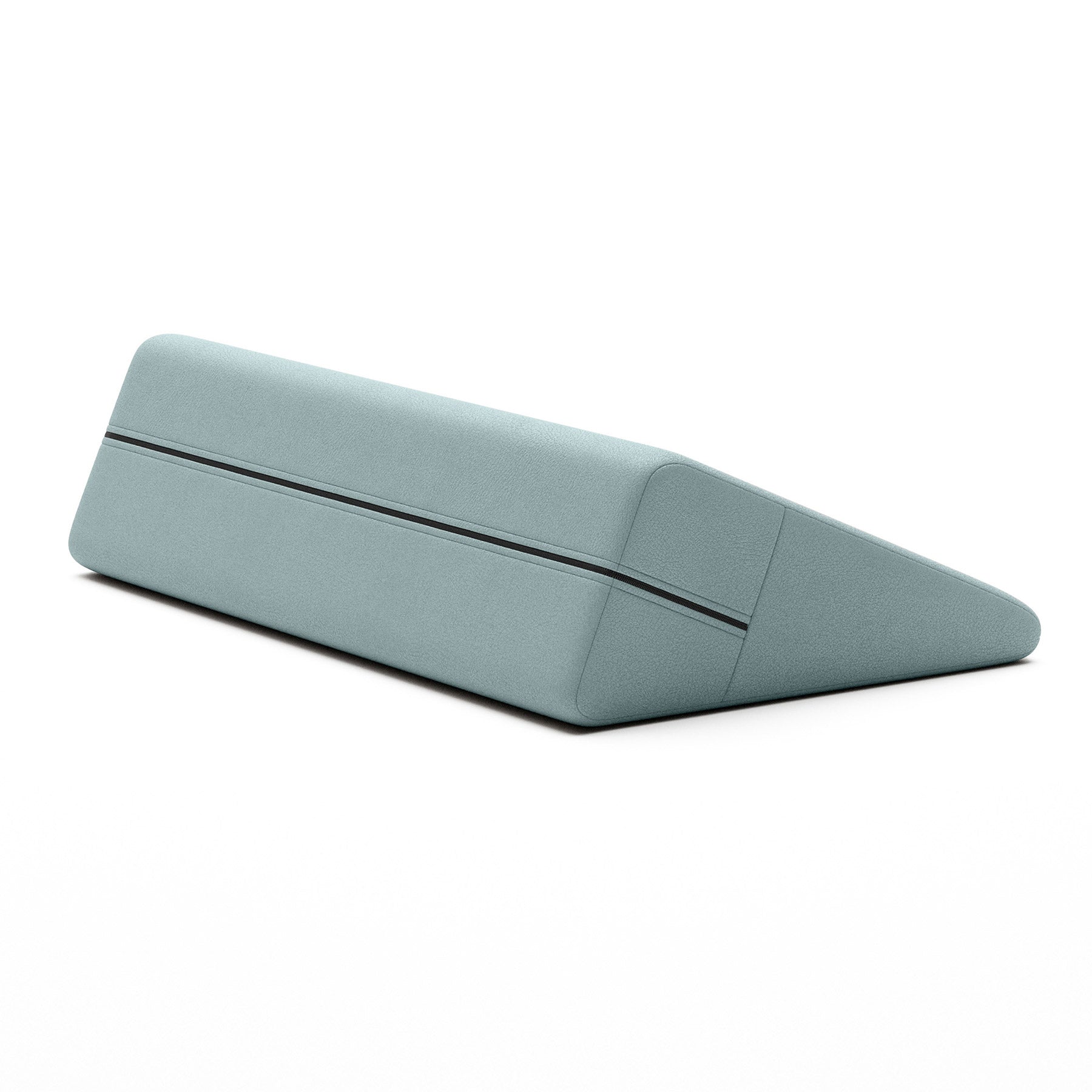Liberator SynLeather Wedge Sex Pillow - Sterling Blue