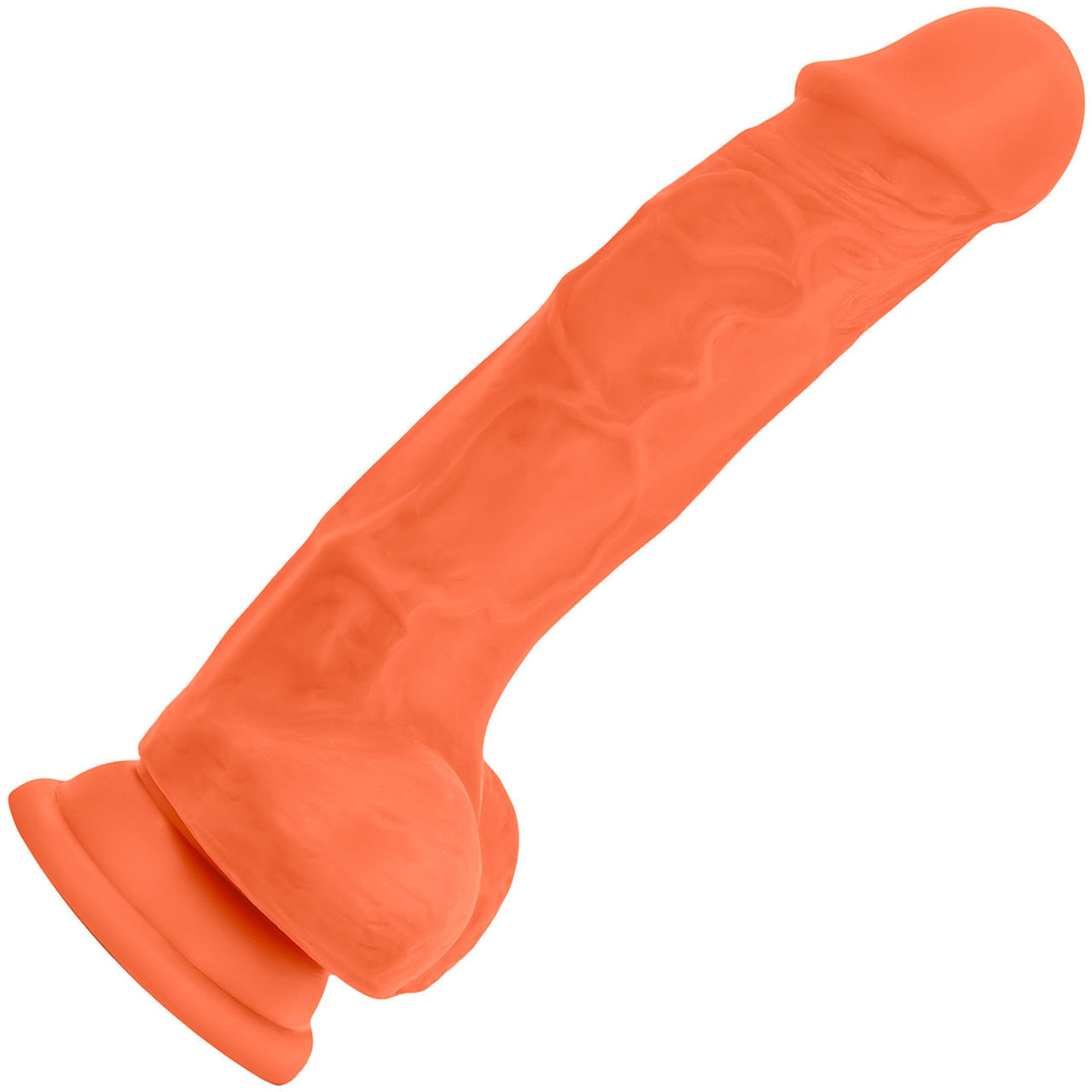 Neo Elite 7.5 Inch Silicone Dual Density Cock with Balls