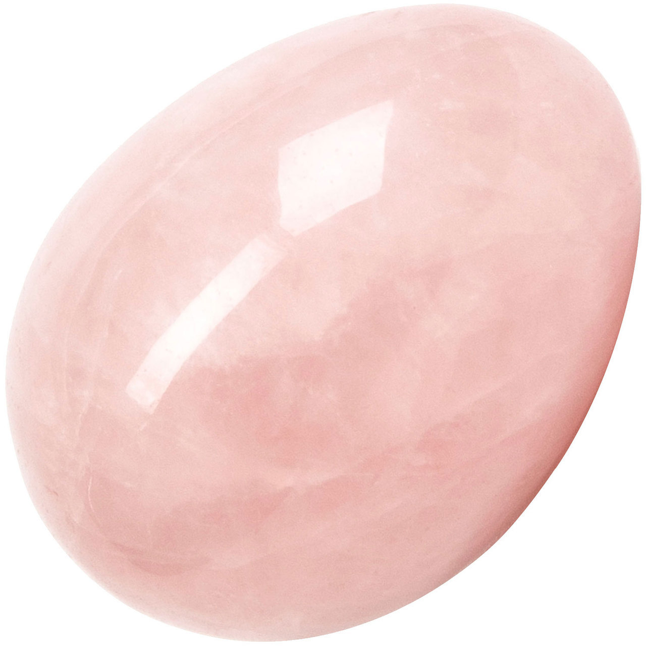Rose Bud Yoni Egg Rose Quartz Crystal Kegel Exerciser By Chakrubs